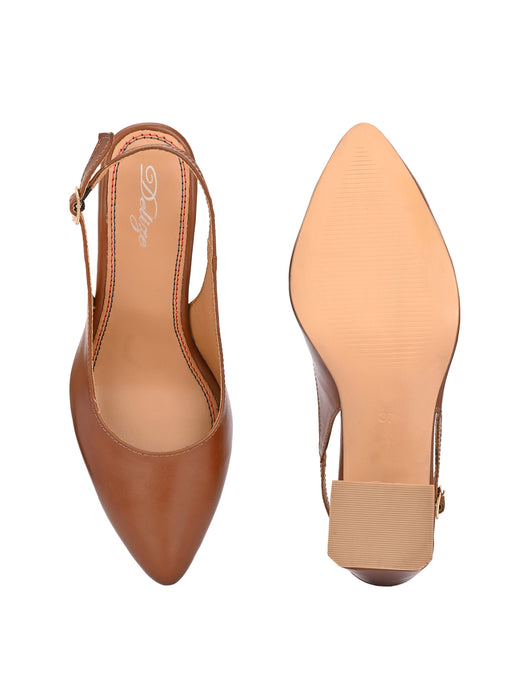 Dove Sling Back Heel Sandals