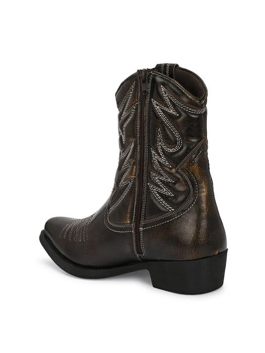 Texas Mid Length Western Boots 2.0