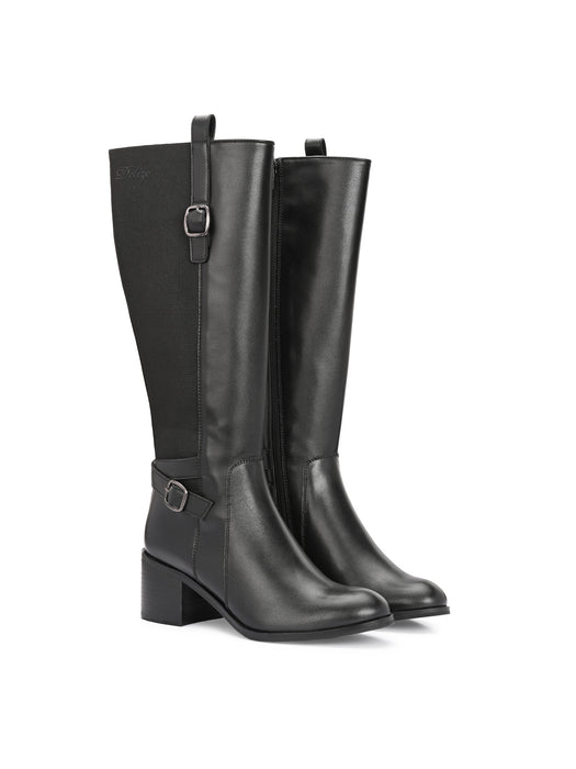 Dinky Long Boots with Elastic Back