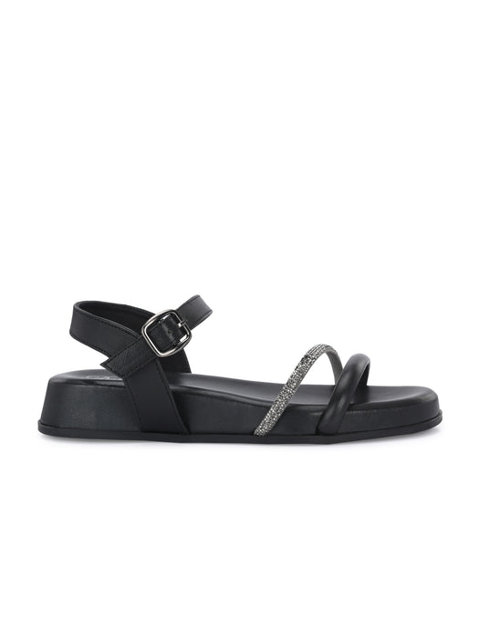 Caitlin Rhinestone Strap Sandals