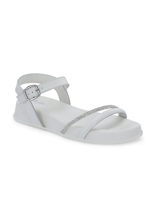 Caitlin Rhinestone Strap Sandals
