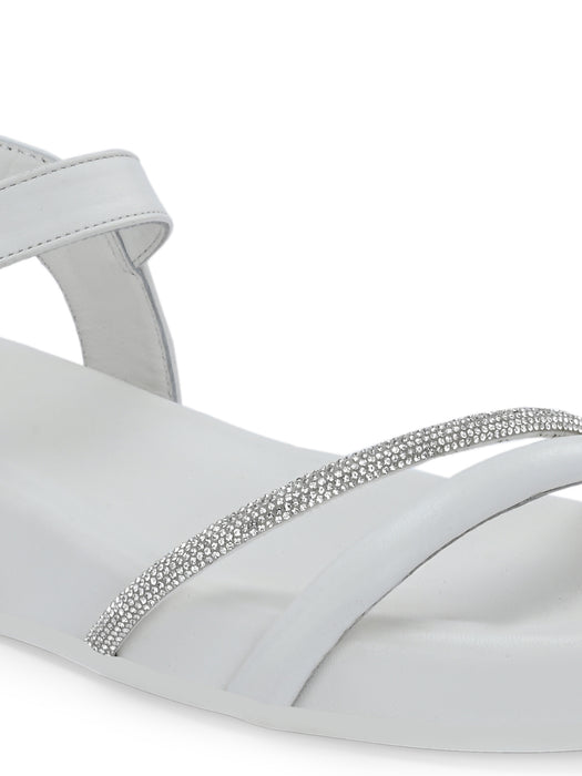 Caitlin Rhinestone Strap Sandals
