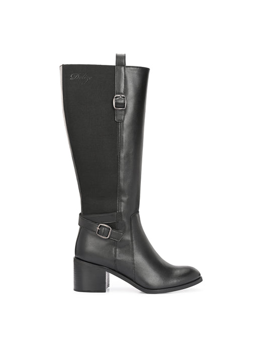 Dinky Long Boots with Elastic Back
