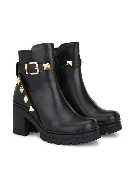 Gaga Studded Ankle Boots