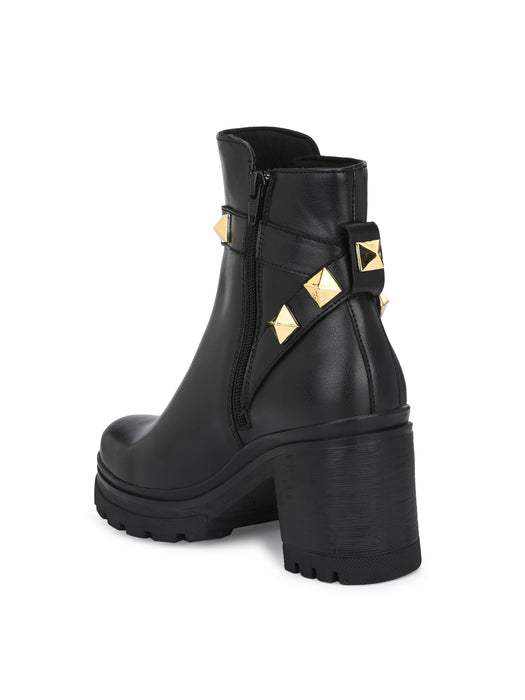 Gaga Studded Ankle Boots