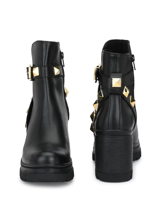 Gaga Studded Ankle Boots