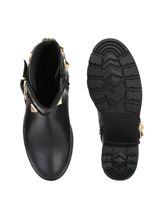 Gaga Studded Ankle Boots