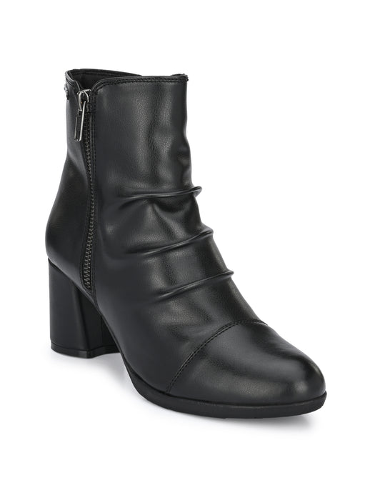 Blair Pleated Ankle Boots