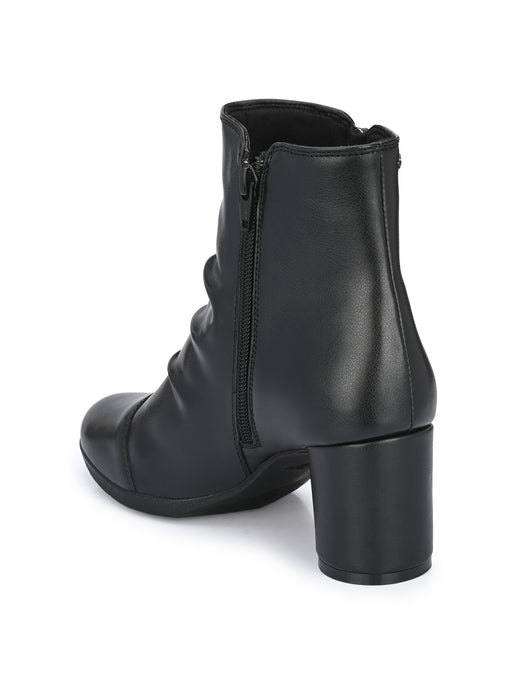 Blair Pleated Ankle Boots