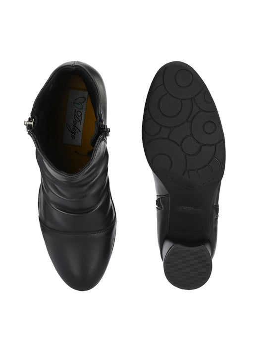 Blair Pleated Ankle Boots