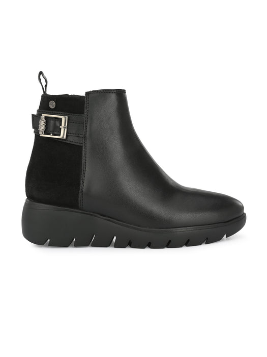 Emilia Ankle Boots with Backstrap