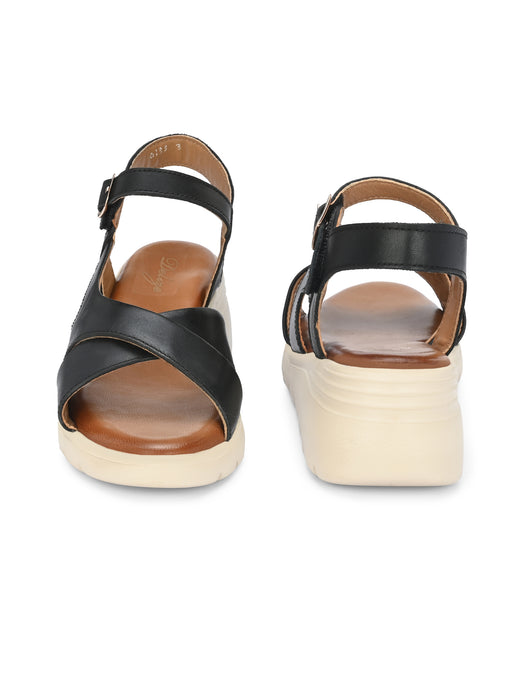 Wendy Cross Strap Sandals