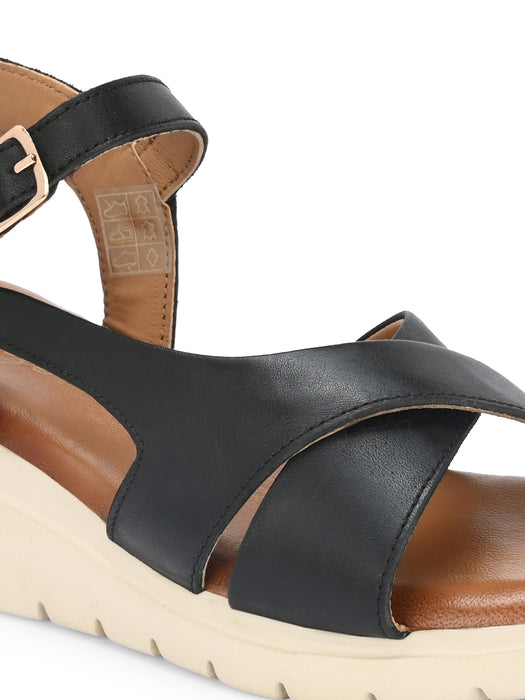 Wendy Cross Strap Sandals