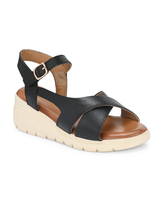 Wendy Cross Strap Sandals