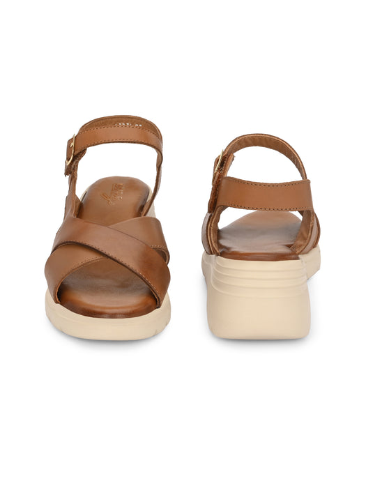 Wendy Cross Strap Sandals