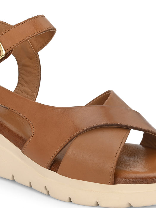 Wendy Cross Strap Sandals
