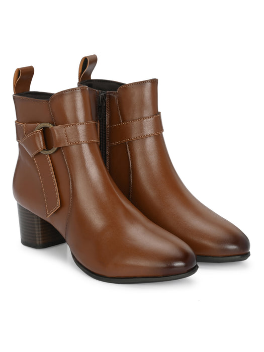 Helen Women's Ankle Length Boots with back loop