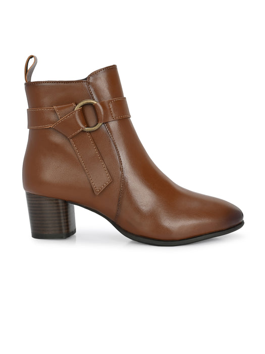 Helen Women's Ankle Length Boots with back loop