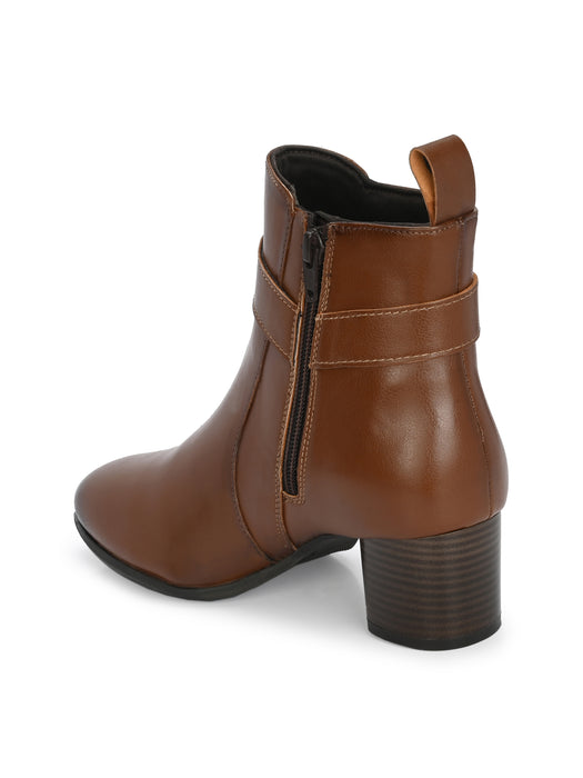 Helen Women's Ankle Length Boots with back loop
