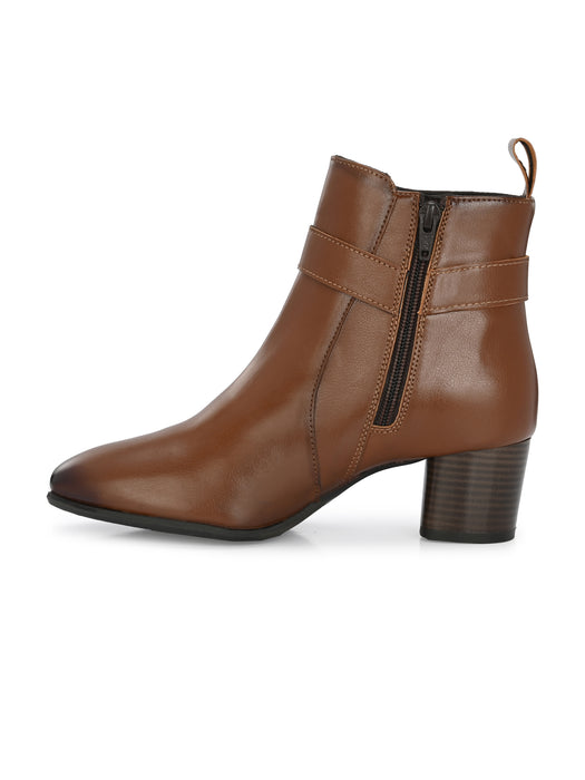 Helen Women's Ankle Length Boots with back loop