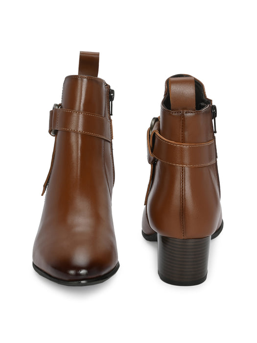 Helen Women's Ankle Length Boots with back loop