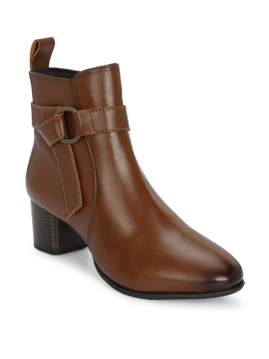 Helen Women's Ankle Length Boots with back loop