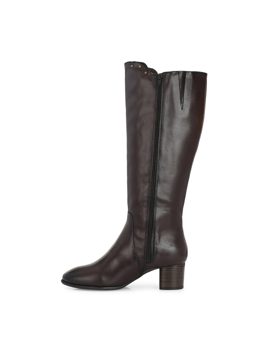 Helen Long Boot with Rivets