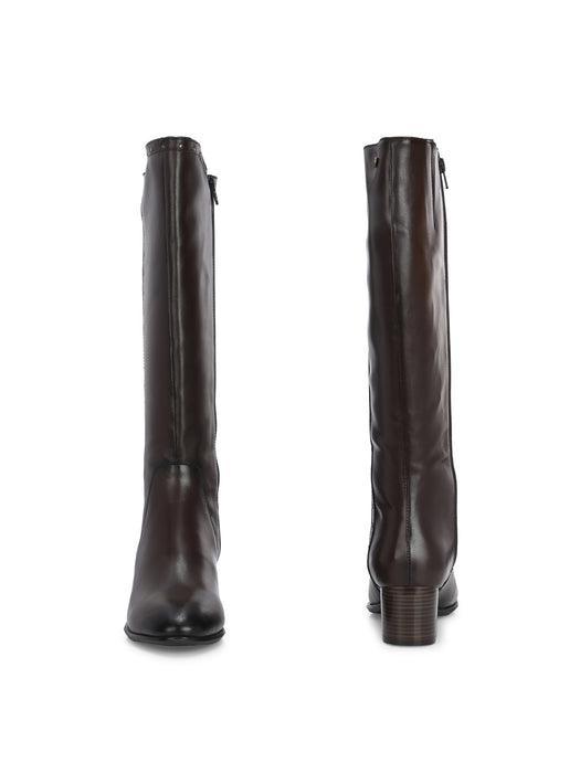 Helen Long Boot with Rivets