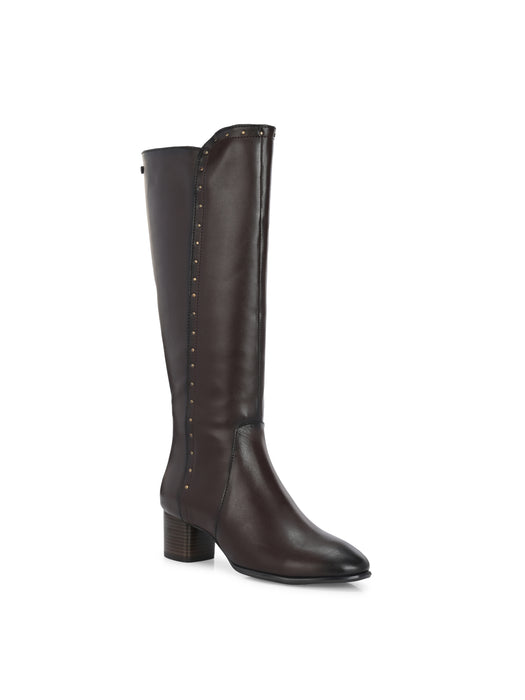Helen Long Boot with Rivets