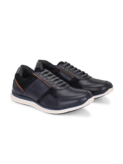 Flecker Mens Leather Sneakers