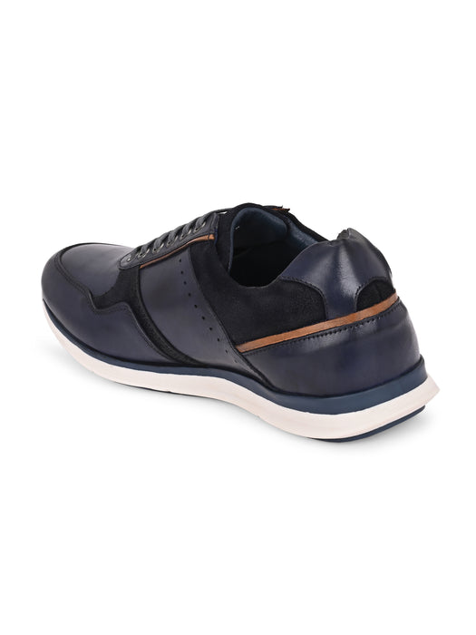 Flecker Mens Leather Sneakers