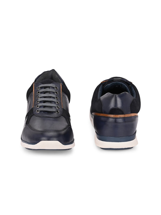 Flecker Mens Leather Sneakers