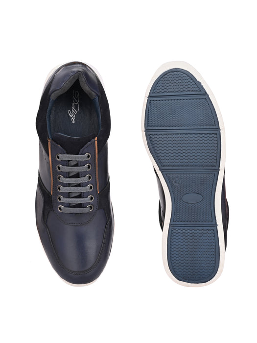 Flecker Mens Leather Sneakers