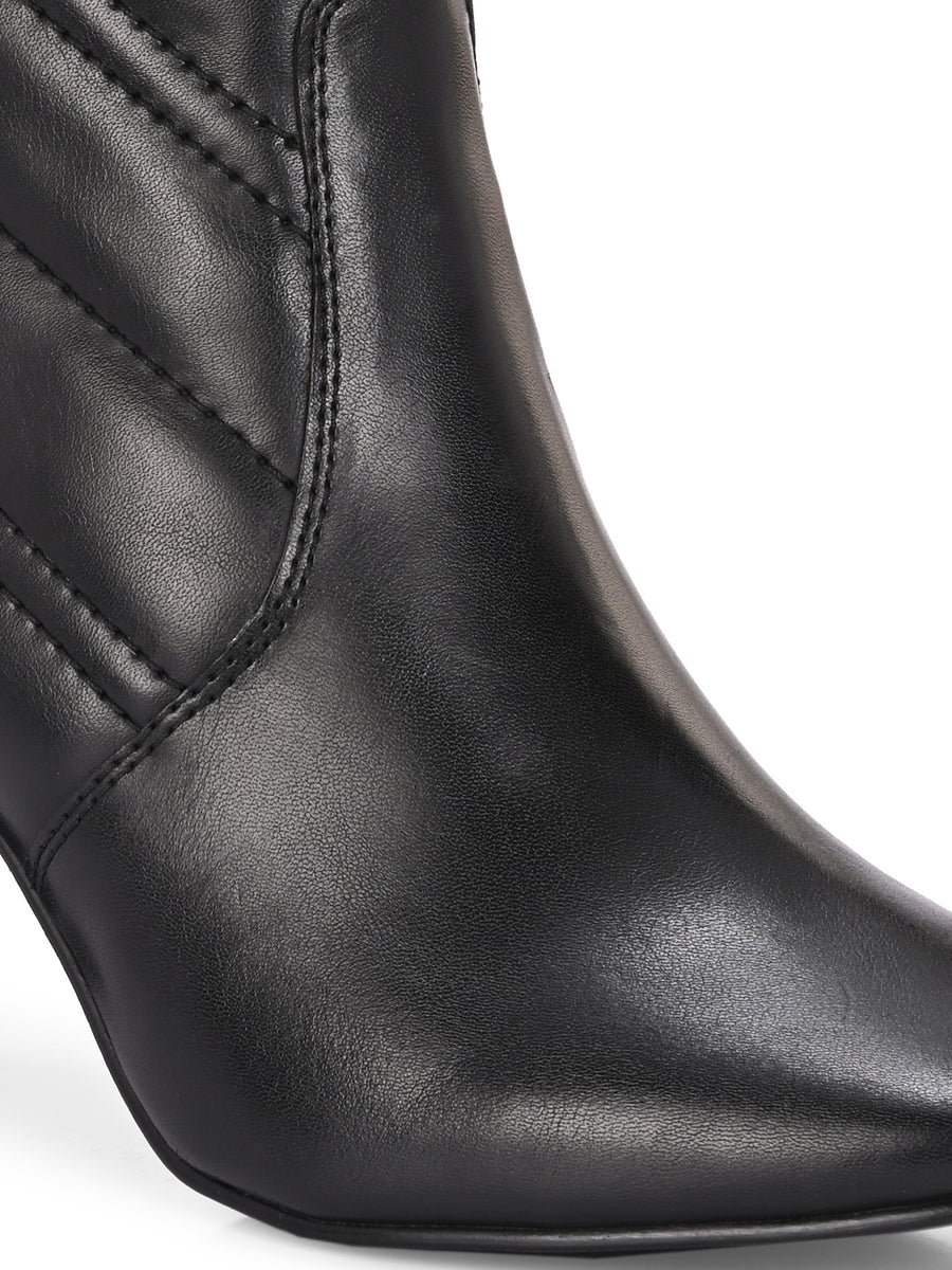 Sofial women's Boot with quilted ankle – Delize