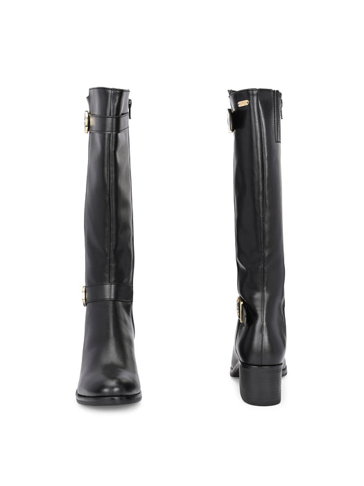 Sydney Long Boots with buckle straps