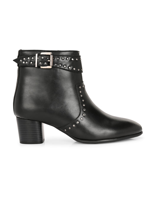 Helen Ankle Boots with rivet detail