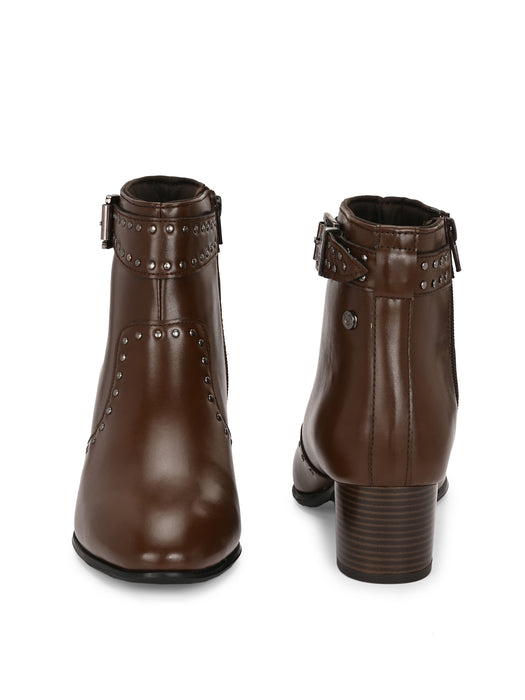 Helen Ankle Boots with rivet detail