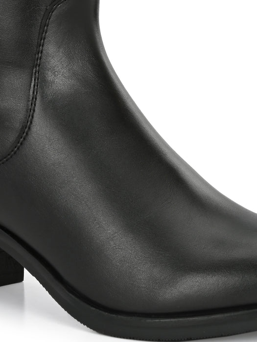 Sydney Long Boots with ornament detail