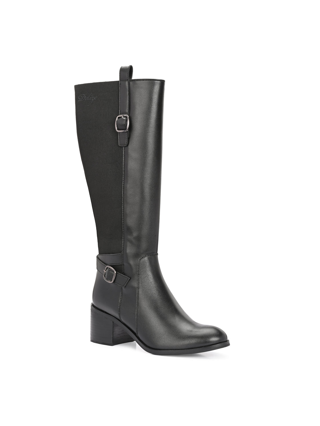 Dinky Long Boots with Elastic Back