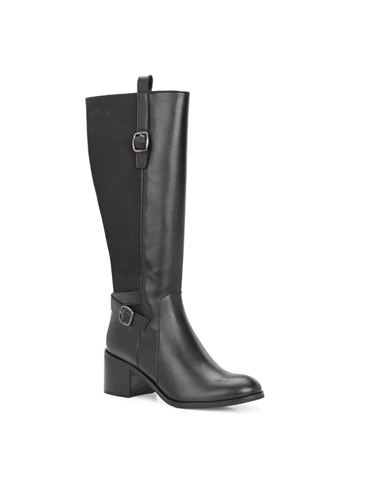 Dinky Long Boots with Elastic Back