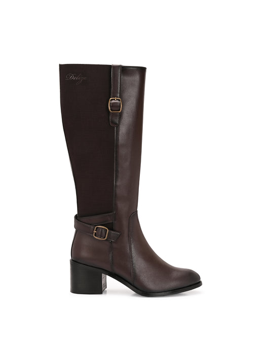 Dinky Long Boots with Elastic Back