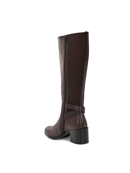 Dinky Long Boots with Elastic Back