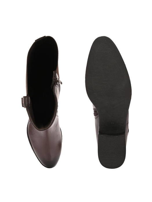 Dinky Long Boots with Elastic Back
