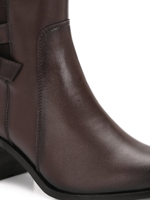 Dinky Long Boots with Elastic Back