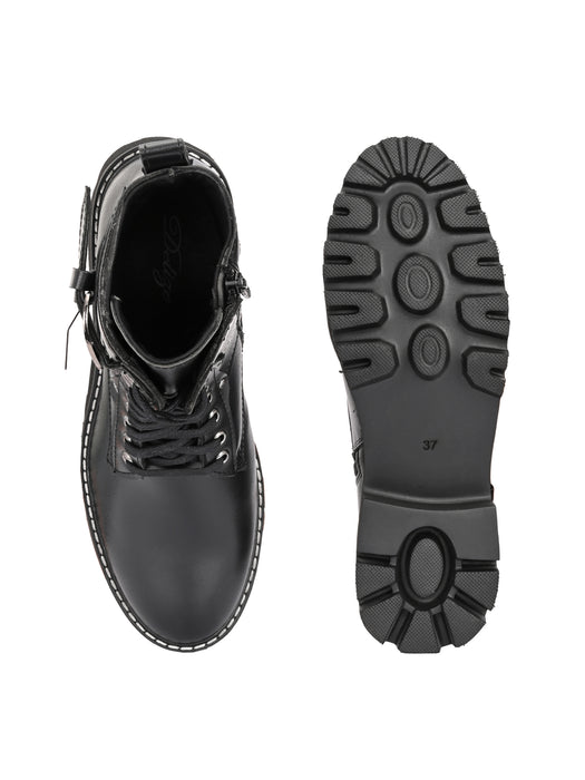 Sierra Derby Boot with buckle detail