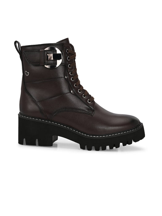 Sierra Derby Boot with buckle detail