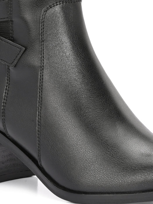 Dinky Long Boots with Elastic Back