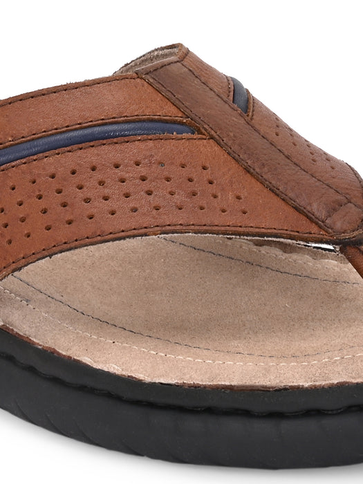 Milano Men's V Strap Chappals