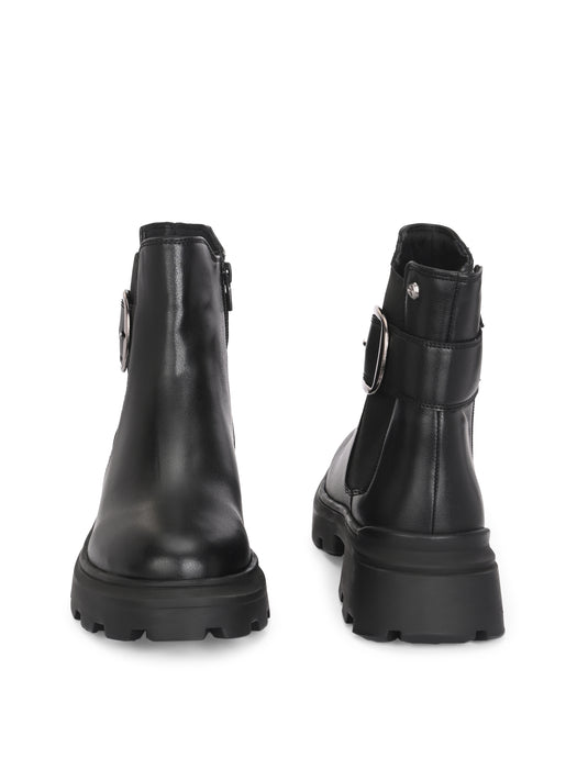 Theresa Ankle Chelsea Boots with buckle detail