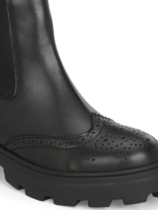 Theresa Women's Chelsea Brogue Boots